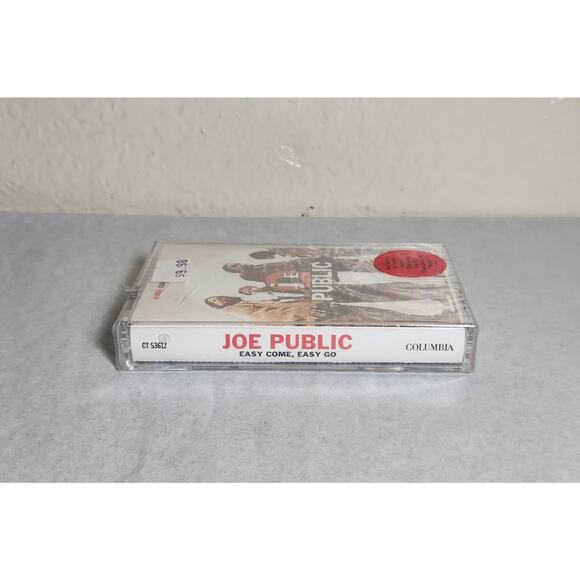 Joe Public Easy Come, Easy Go R&B/Hip-Hop Cassette (Columbia, 1994) Brand New - Picture 3 of 8